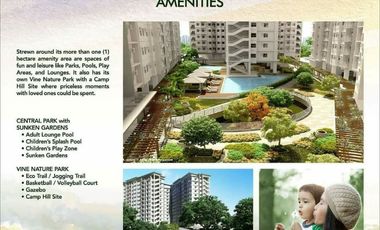 VINE RESIDENCES / 2 BEDROOM UNIT FOR SALE & RENT TO OWN AT SM NOVA COMPLEX