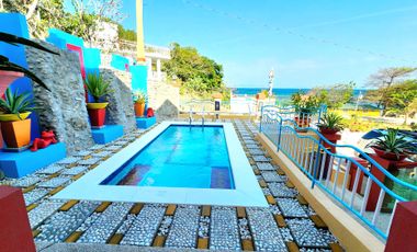 Carribean-Mexican Inspired Beach house at Calatagan, Batangas with pool  few meters from beach