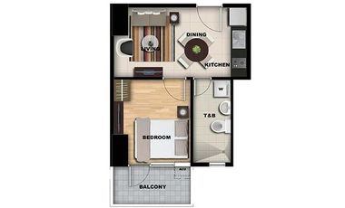 1 Bedroom Condo Unit for Sale in Ermita, Manila at Suntrust Solana