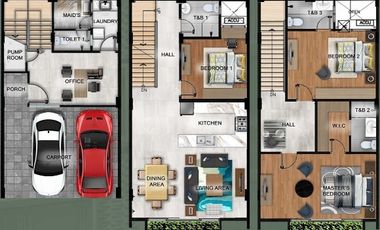 UNIT OF 3-STOREY TOWNHOUSE IN HIDALGO STREET, MANILA