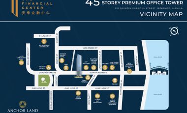Office Spaces FOR SALE in the Financial District of Binondo Manila 51.90-721 sqm