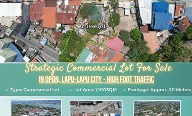 Strategic Commercial Lot for Sale in Opon, Lapu-Lapu City – High Foot Traffic