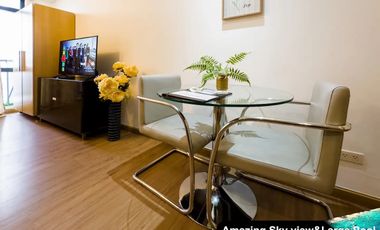 Studio in 59th floor of Gramercy Residences, Makati