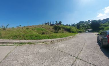 Pinewoods Sta. Lucia  subdivision 409 sq.m. overlooking lot at Baguio City