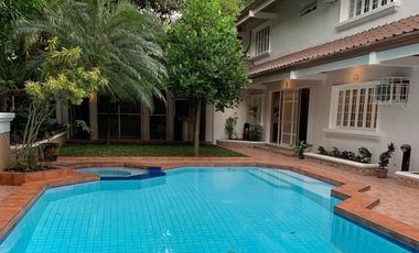 for sale, Ayala Alabang Village, House with pool and garden.