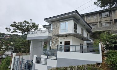 Two-Storey Modern House with mountain view