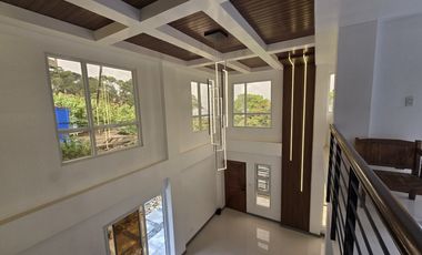 Two-Storey Modern House with mountain view