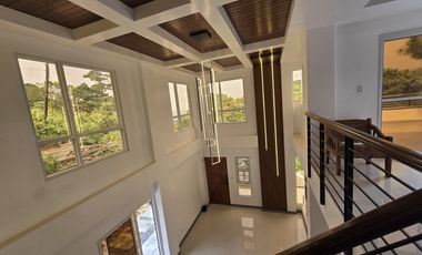 Two-Storey Modern House with mountain view