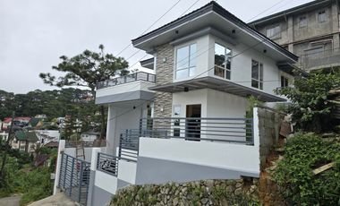 Two-Storey Modern House with mountain view