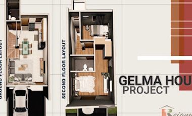 For Sale: Gelma 2 storey Townhouse with 2 bedrooms in Dasmariñas Cavite