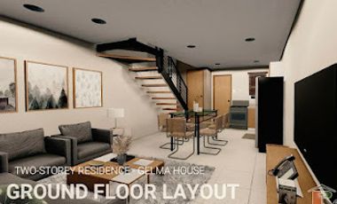 For Sale: Gelma 2 storey Townhouse with 2 bedrooms in Dasmariñas Cavite