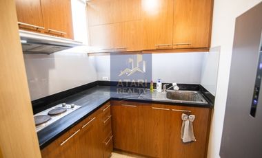 RUSH SALE! Fully Furnished 1-Bedroom Corner Unit with Parking & Balcony