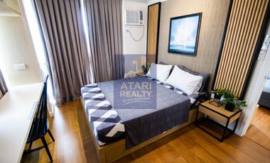 RUSH SALE! Fully Furnished 1-Bedroom Corner Unit with Parking & Balcony