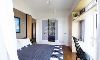 RUSH SALE! Fully Furnished 1-Bedroom Corner Unit with Parking & Balcony