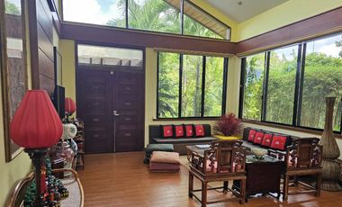 Fully Landscaped Semi-Furnished 801sqm with 2 Bedrooms and Covered Garage