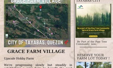 Pre-Selling Fine Tree Community Farm residential in Tayabas Quezon