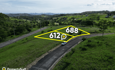 Eastland Heights Antipolo Lot For Sale 612sqm - Triple Views Only 13.5k/sqm - Overlooking Scenic Fairway & Mountain Views