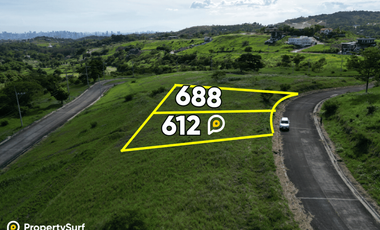 Eastland Heights Antipolo Lot For Sale 612sqm - Triple Views Only 13.5k/sqm - Overlooking Scenic Fairway & Mountain Views