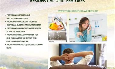 SMDC VINE RESIDENCES 2 BEDROOM UNIT WITH BALCONY FOR SALE IN NOVALICHES QUEZON CITY
