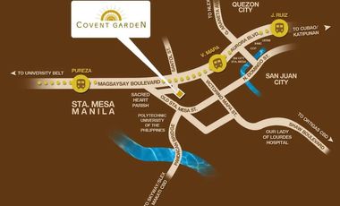 2 bedroom unit Ready for Occupancy Rent to own Condo in Covent Garden Sta Mesa for Sale