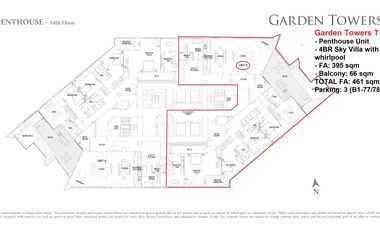GARDEN TOWERS - PENTHOUSE 4 Bedrooms For Sale