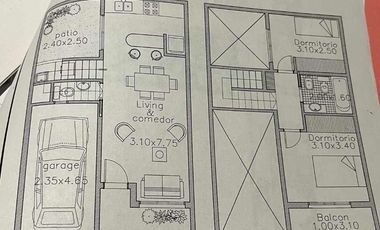 Duplex en venta en Lanus Este
