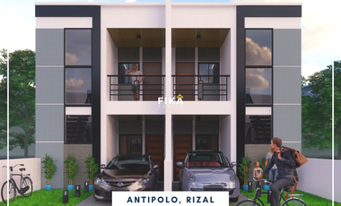 Preselling 2BR Townhouse For Sale in Antipolo, Rizal (Customizable!)
