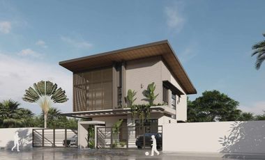 BF Home Brand New Two- Storey with swimming pool in Paranaque City for Sale