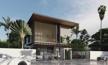 BF Home Brand New Two- Storey with swimming pool in Paranaque City for Sale