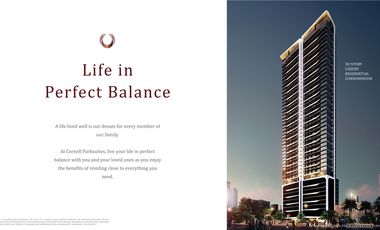 2BR for Sale 90.70sqm Cornell Parksuites in Binondo, Manila