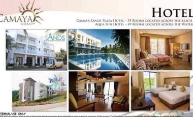 Camaya Coast Beach and golf lot with sea and mountain views