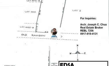 1867 sqm Commercial Thru Lot for sale along EDSA Balintawak beside LRT 1 Station