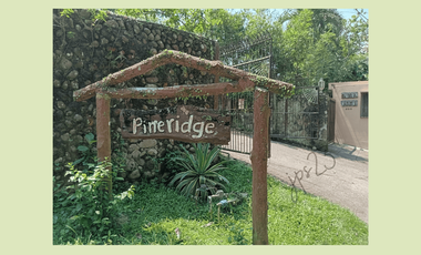 857 sqm lot in Pineridge, Tagaytay