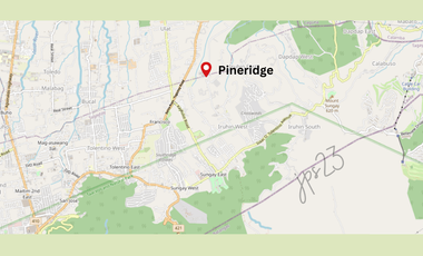 857 sqm lot in Pineridge, Tagaytay