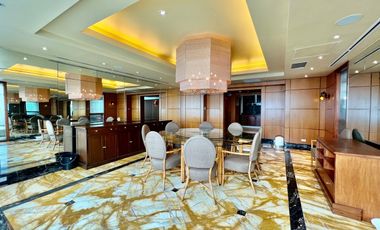 One Roxas Triangle: 4BR Penthouse for Sale: 527 sqm, 3 parking, Rare at Makati