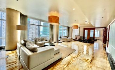 One Roxas Triangle: 4BR Penthouse for Sale: 527 sqm, 3 parking, Rare at Makati