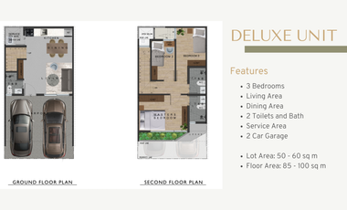 AHANNA - Deluxe Unit  (3  Bedrooms / 2 Car Garage)