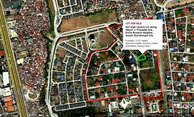 Residential Lot in Sucat, Muntinlupa For Sale below Zonal Value only!!!