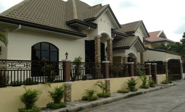 House and Lot, 4 Bedrooms for Sale  along Mac Arthur Highway,  Hacienda Royale