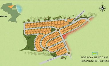 Shophouse Lot at Boracay Newcoast (Mixed-use commercial/residential lot)