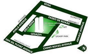 Grand Midori Makati 2BR 99sqm P80K Semi-furnished in Legazpi St.