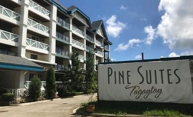 2 Bedroom Condominium fully-furnished in Pine Suites, Tagaytay
