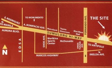 1-Bedroom Condo For Rent in Marquinton Residences , Marikina City