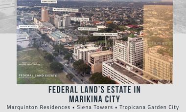 1-Bedroom Condo For Rent in Marquinton Residences , Marikina City