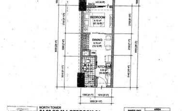1-Br Condo Unit for Sale near Robinson Pioneer, Sheridan Towers Mandaluyong City