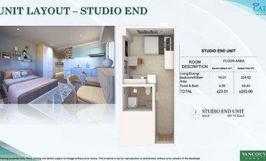 5% OFF - 1 BEDROOM CONDOMINIUM UNIT IN CALM RESIDENCES STA ROSA LAGUNA FOR ONLY 14K PHP