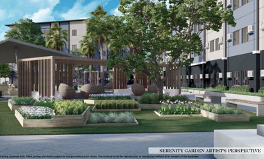 5% OFF - 1 BEDROOM CONDOMINIUM UNIT IN CALM RESIDENCES STA ROSA LAGUNA FOR ONLY 14K PHP