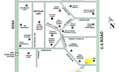 2-Bedroom Condominium for Sale near Ortigas at Prisma Residences Pasig City