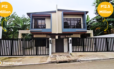 Antipolo Valley Subdivision | 160 & 159 sqm | USP at PHP 12,000,000 & PHP 12,500