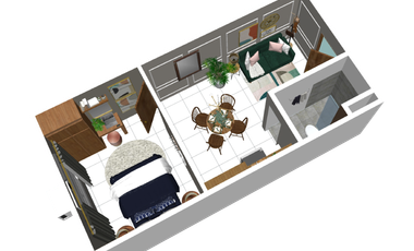 Affordable 1 Bedroom for Sale in Bacoor City, Cavite (Milano Residences)